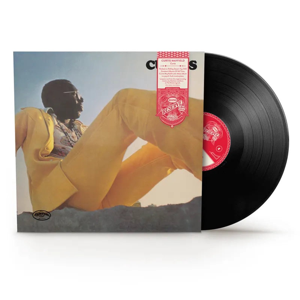 DAMAGED Curtis Mayfield - Curtis Rhino Reserve
