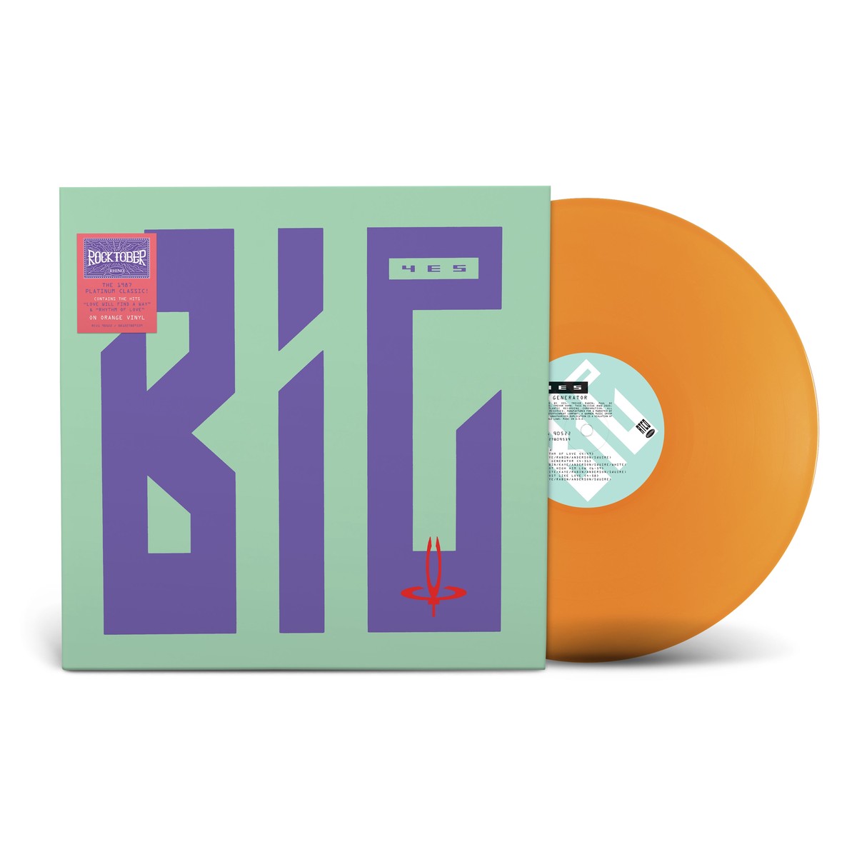 Yes - Big Generator ROCKtober 2025 Orange Vinyl