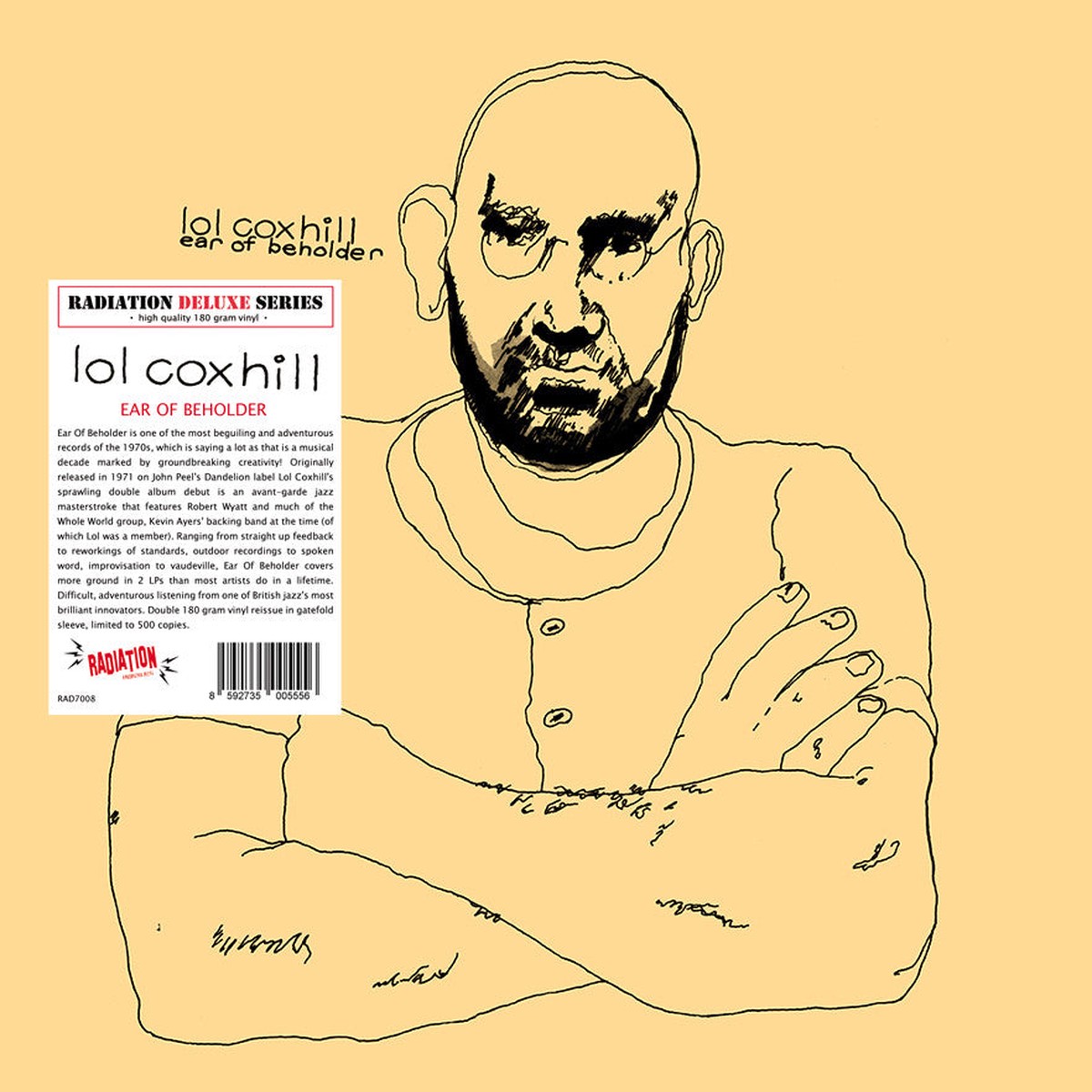 Lol Coxhill - Ear Of Beholder (2LP 180gr gatefold Reissue NEW) Radiation Reissues