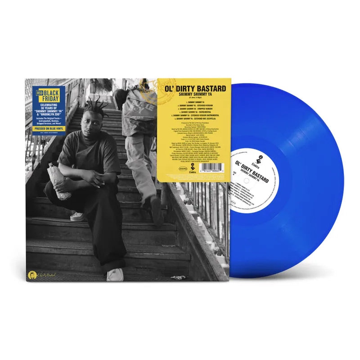 Ol Dirty Bastard - Shimmy Shimmy Ya Brooklyn Zoo 12 Blue Vinyl