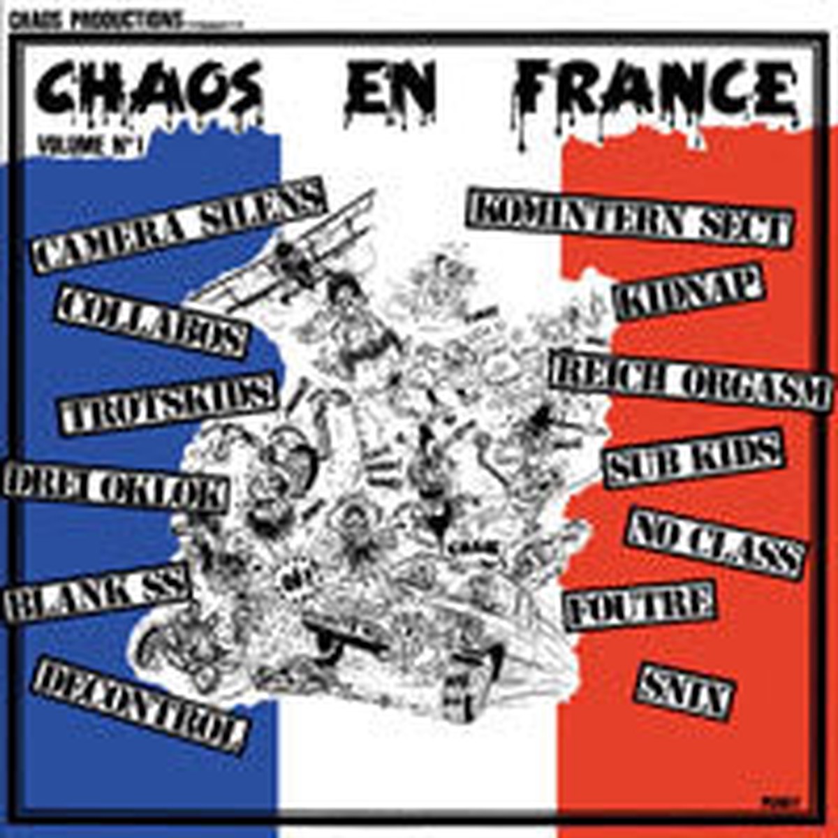 Various - Chaos En France - Volume 1 (LP Comp RE) - NEW
