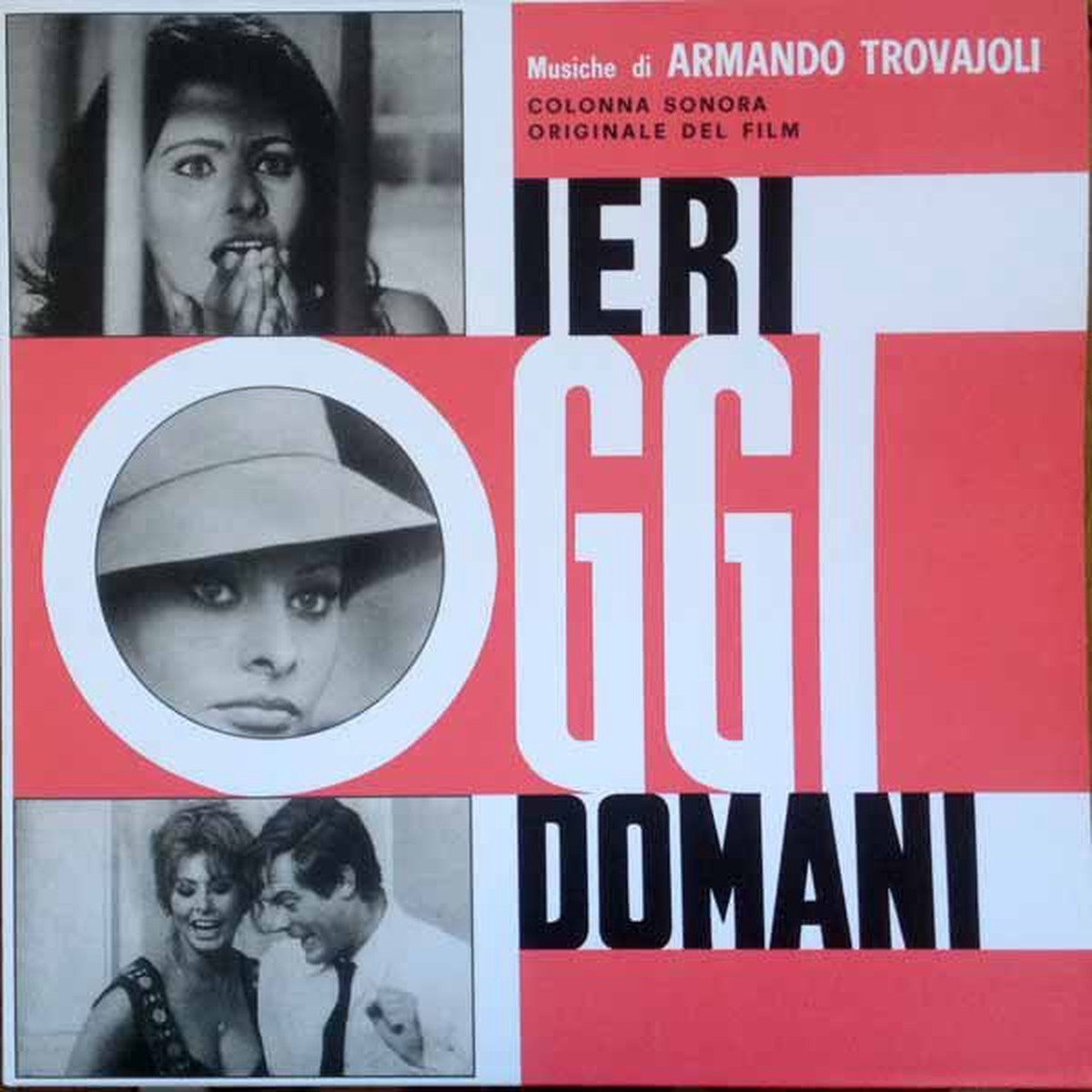 Armando Trovajoli - Ieri Oggi Domani (Colonna Sonora Originale Del Film) (LP Album RE RM Gat) - NEW