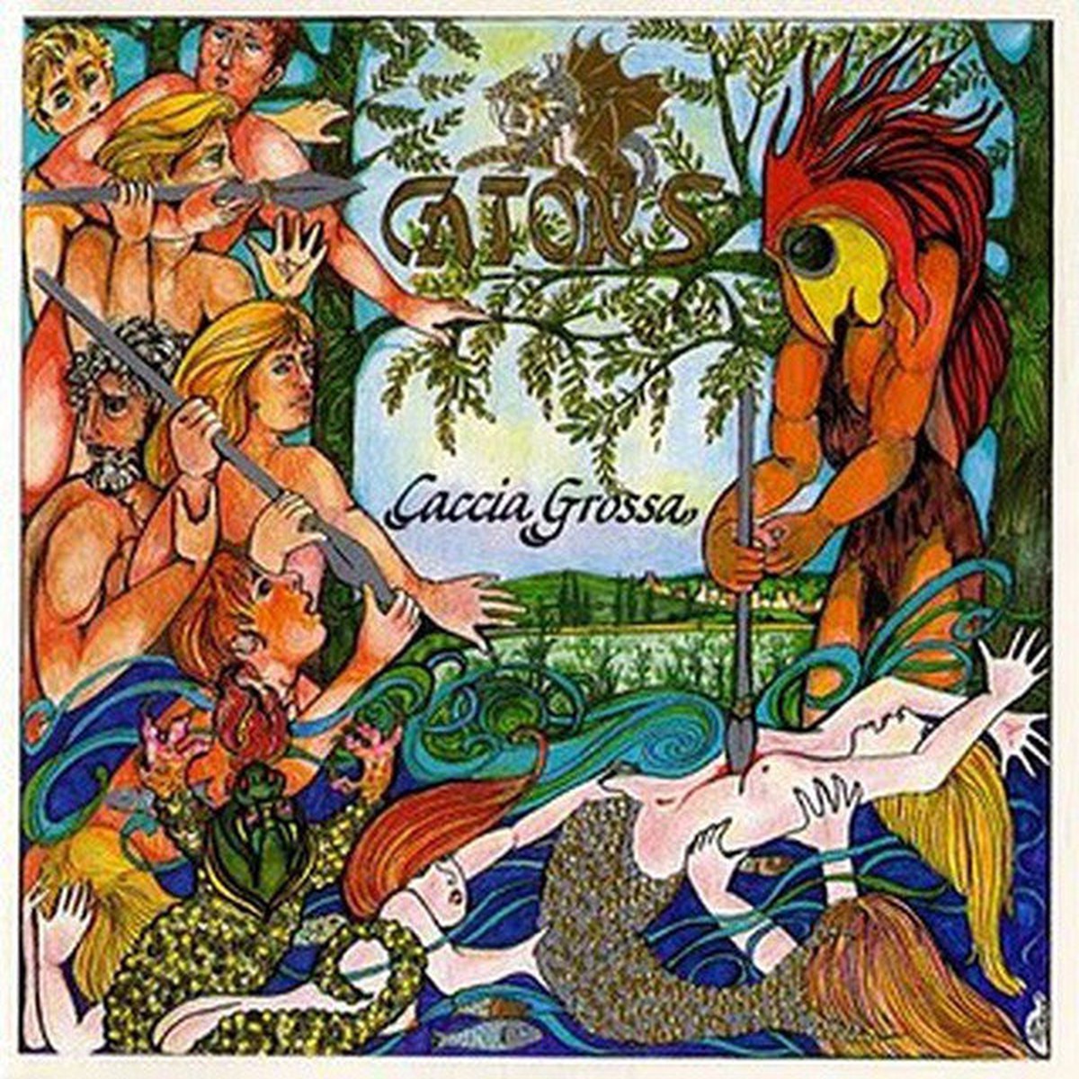 Atons - Caccia Grossa (LP Album) - USED
