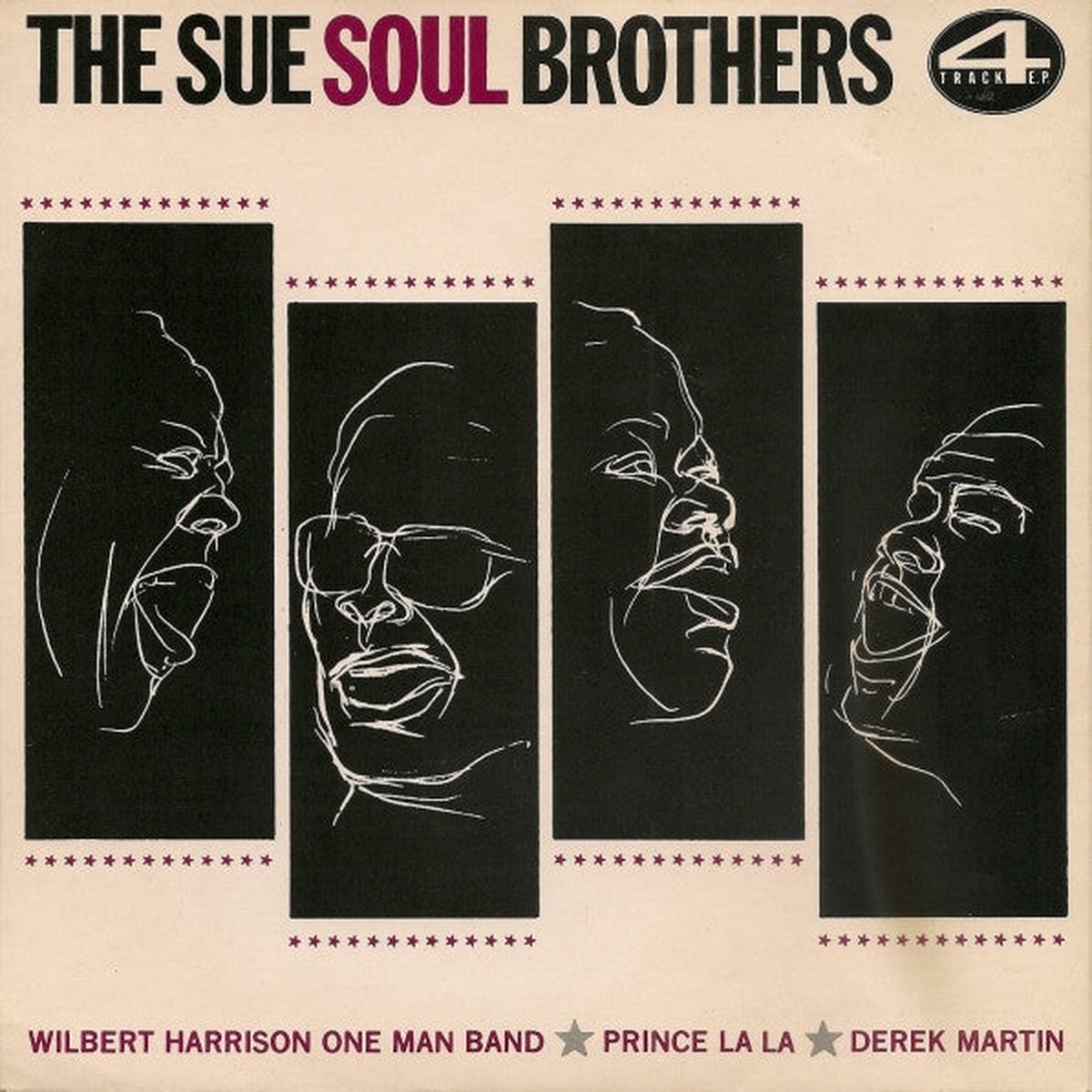 Various - The Sue Soul Brothers (7 EP Comp Mono) - USED