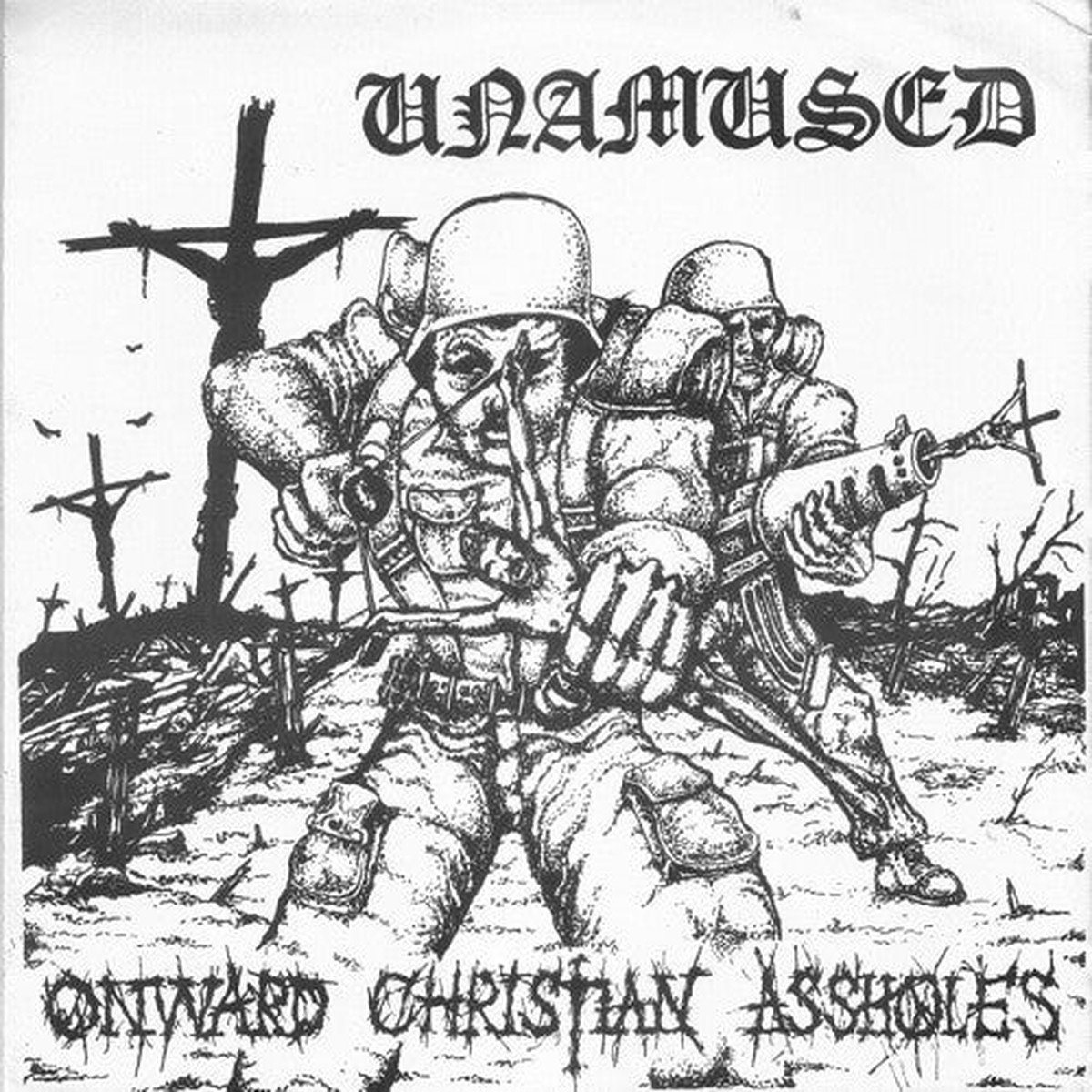 Unamused - Onward Christian Assholes (7 EP) - USED