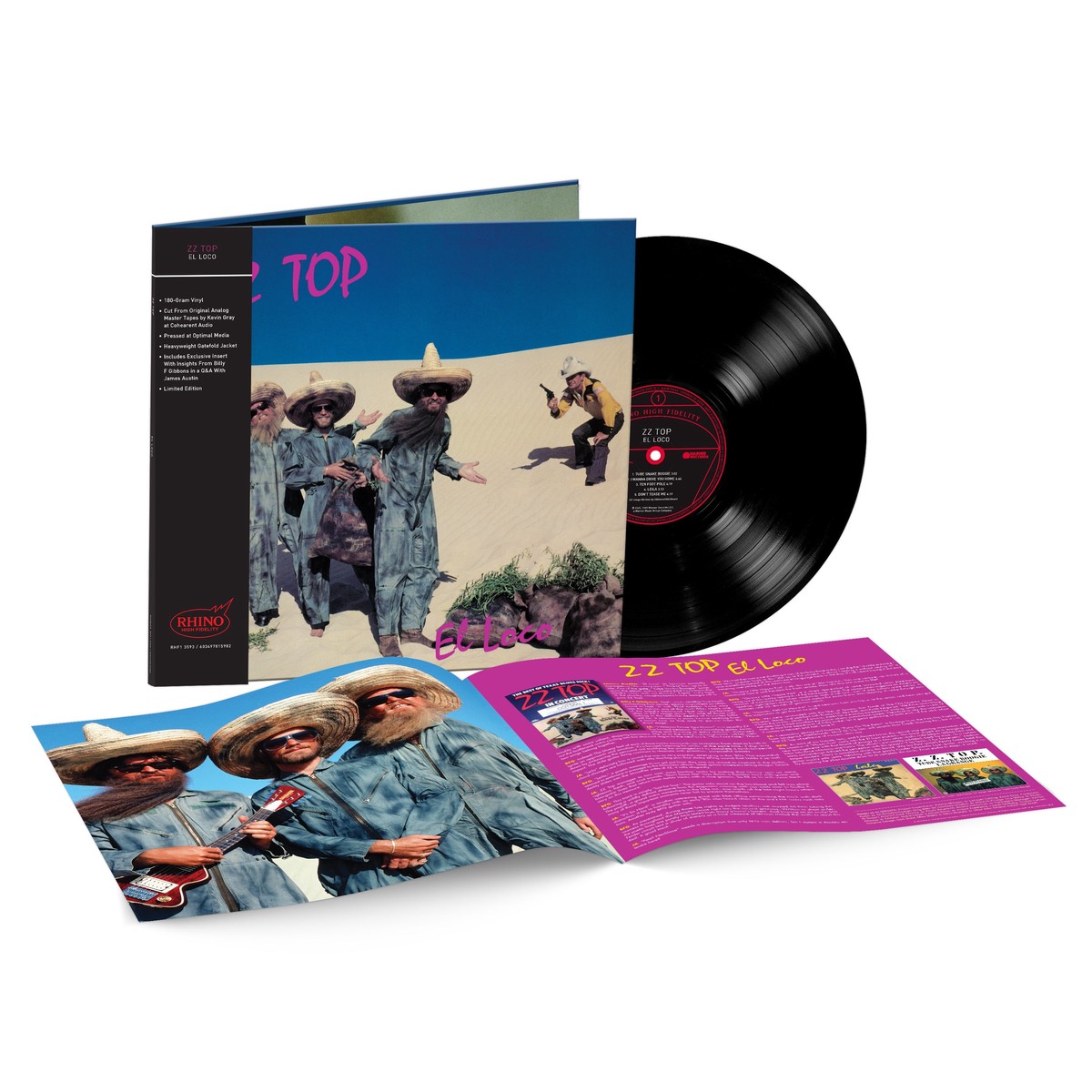 ZZ Top - El Loco Rhino Hifi ROCKtober 2025
