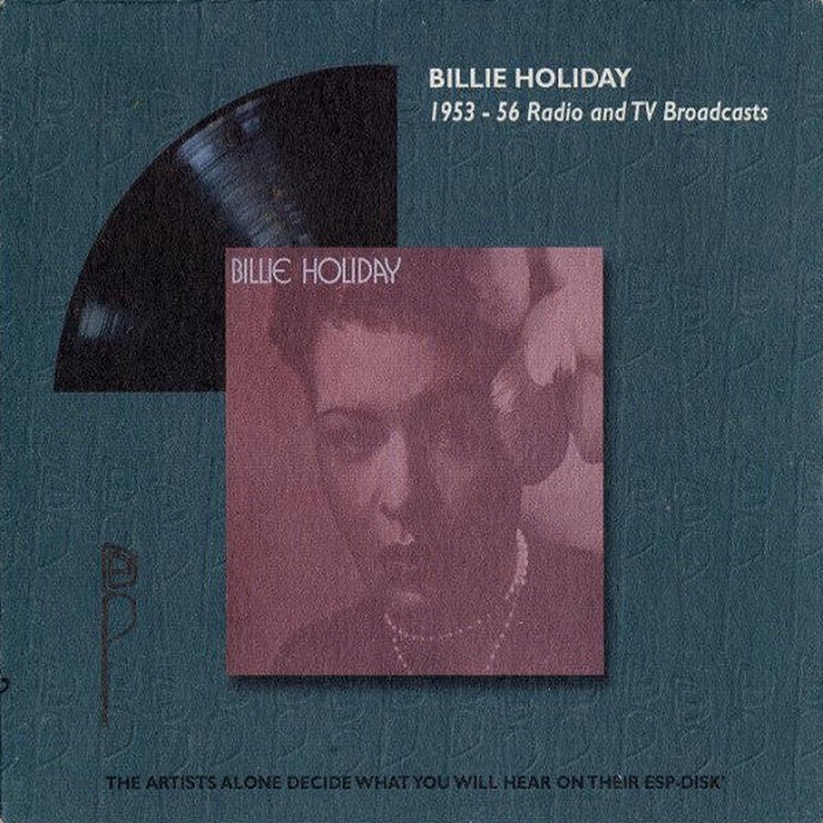 Billie Holiday - 1953-56 Radio And TV Broadcasts (CD Album RE) - NEW