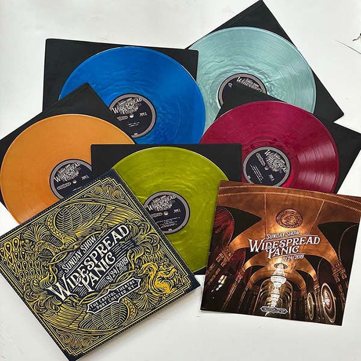 Widespread Panic - Sunday Show 32419 The Capitol Theatre Port Chester NY Indie-Exclusive Multicolored Vinyl Box Set