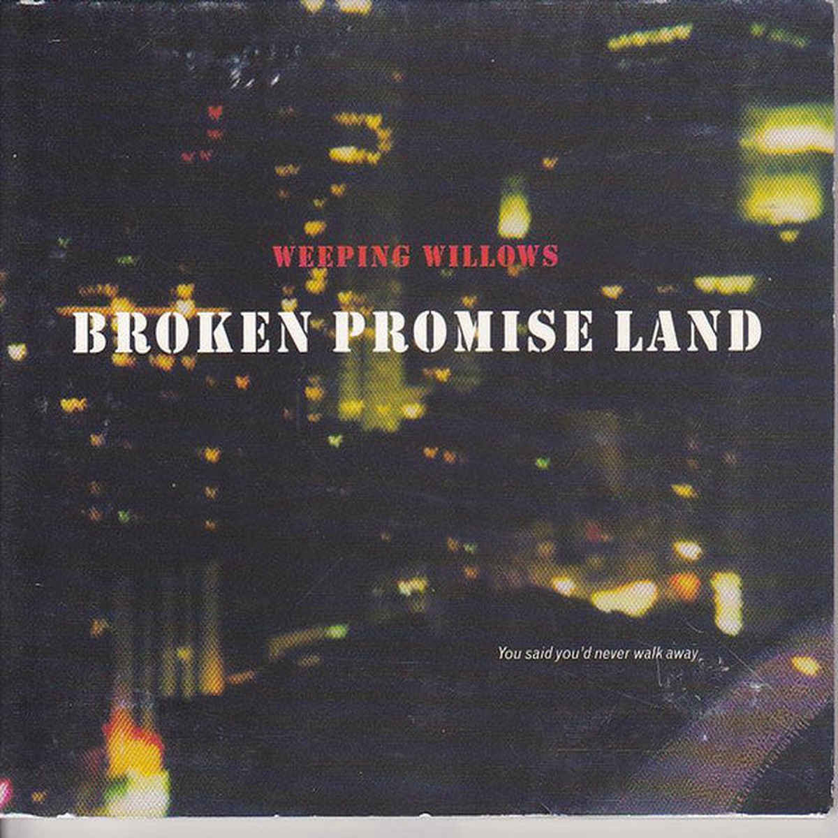Weeping Willows - Broken Promise Land (CD Single Dig) - USED