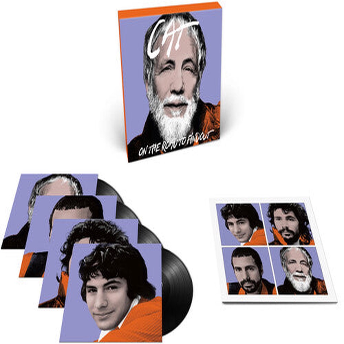 Yusuf Cat Stevens - On The Road To Findout Greatest Hits 4-lp