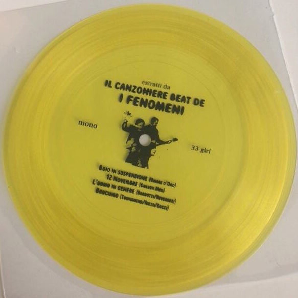I Fenomeni - Il Canzoniere Bitt De (Flexi 7 Mono) - USED