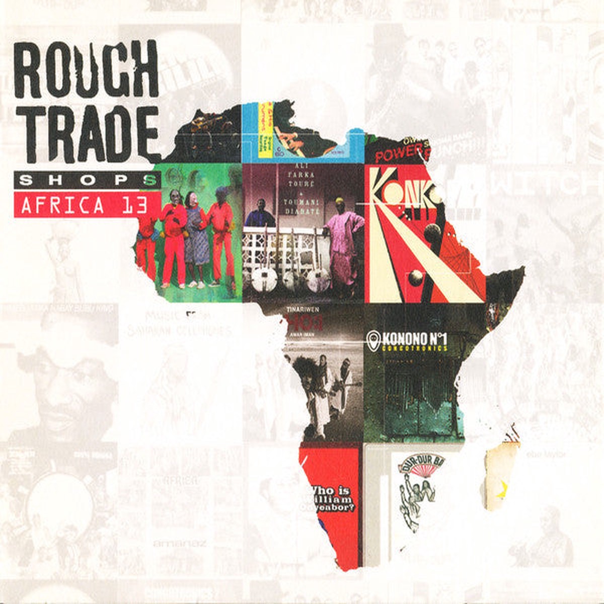 Various - Rough Trade Shops Africa 13 (2xCD Comp) - NEW