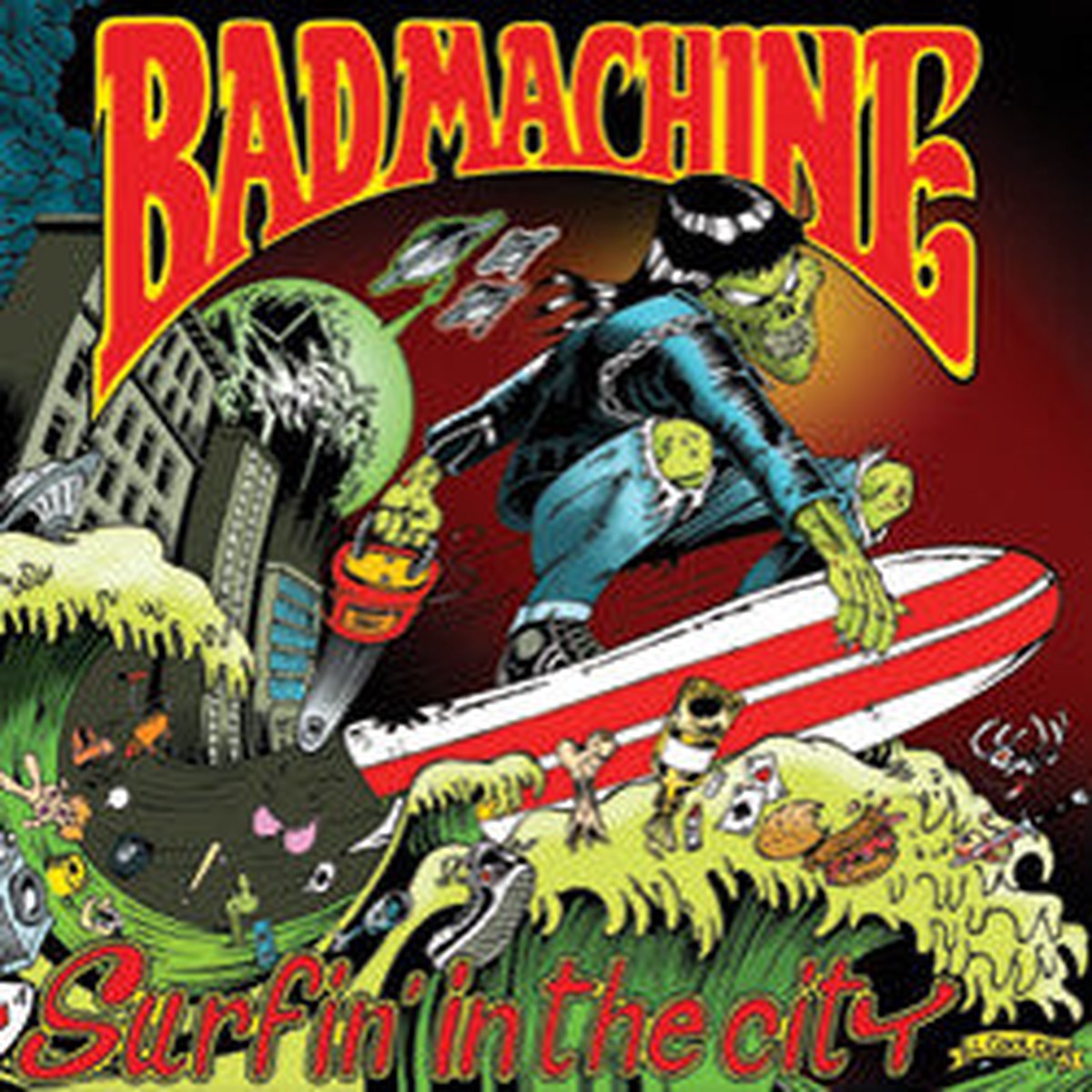 Bad Machine - Surfin In The City (CD Album) - NEW