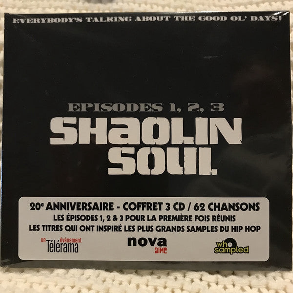 Various - Shaolin Soul (Episodes 1 2 3) (3xCD Comp RM) - NEW