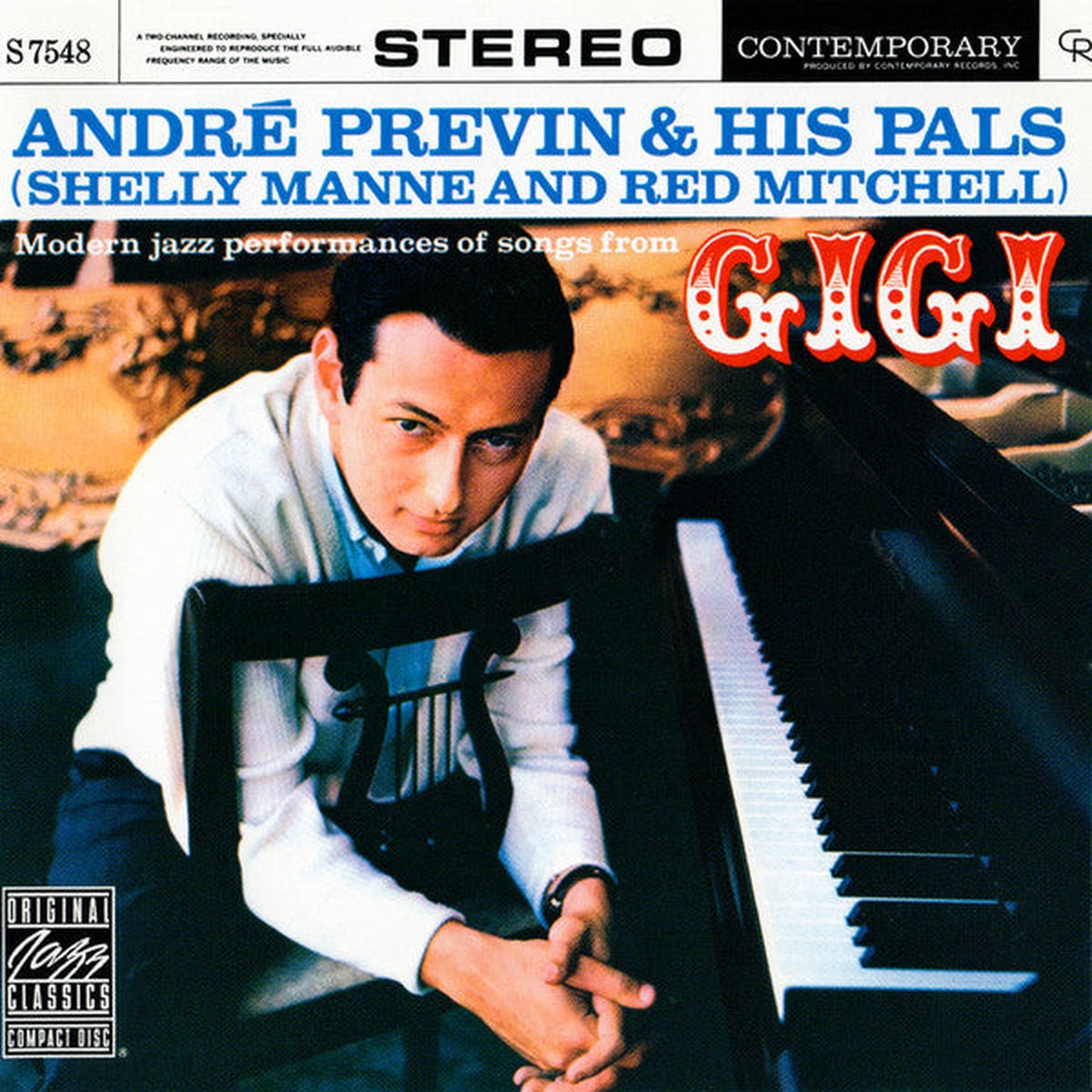 Andr Previn His Pals - Modern Jazz Performances Of Songs From Gigi (CD Album RE) - USED