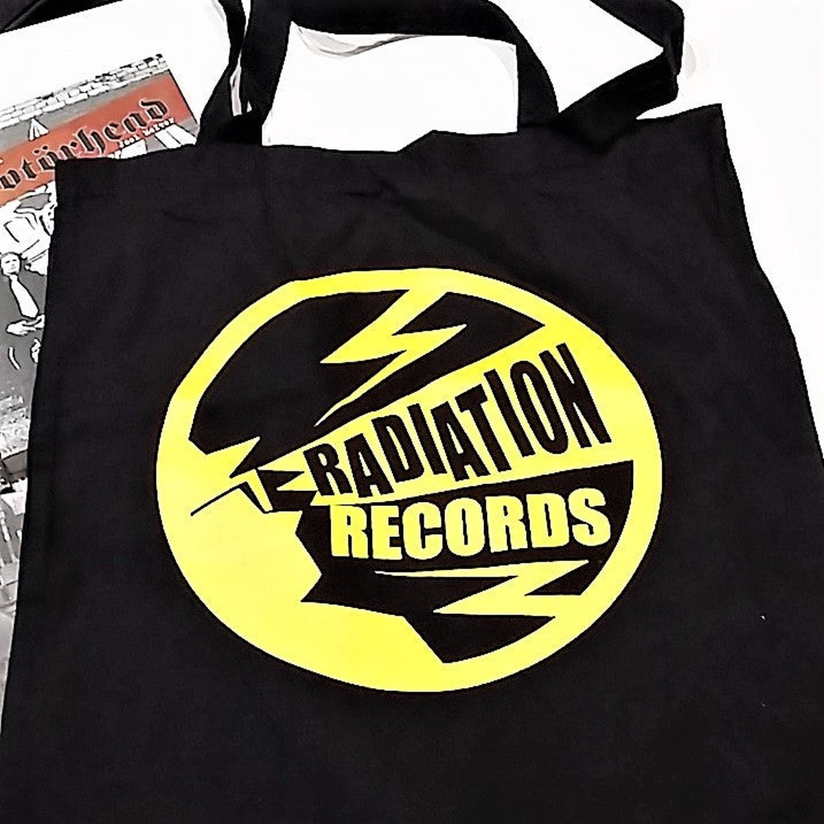 SHOPPER BAG - RADIATION RECORDS logo SHOPPER BAG 2 COLORS AVAILABLE