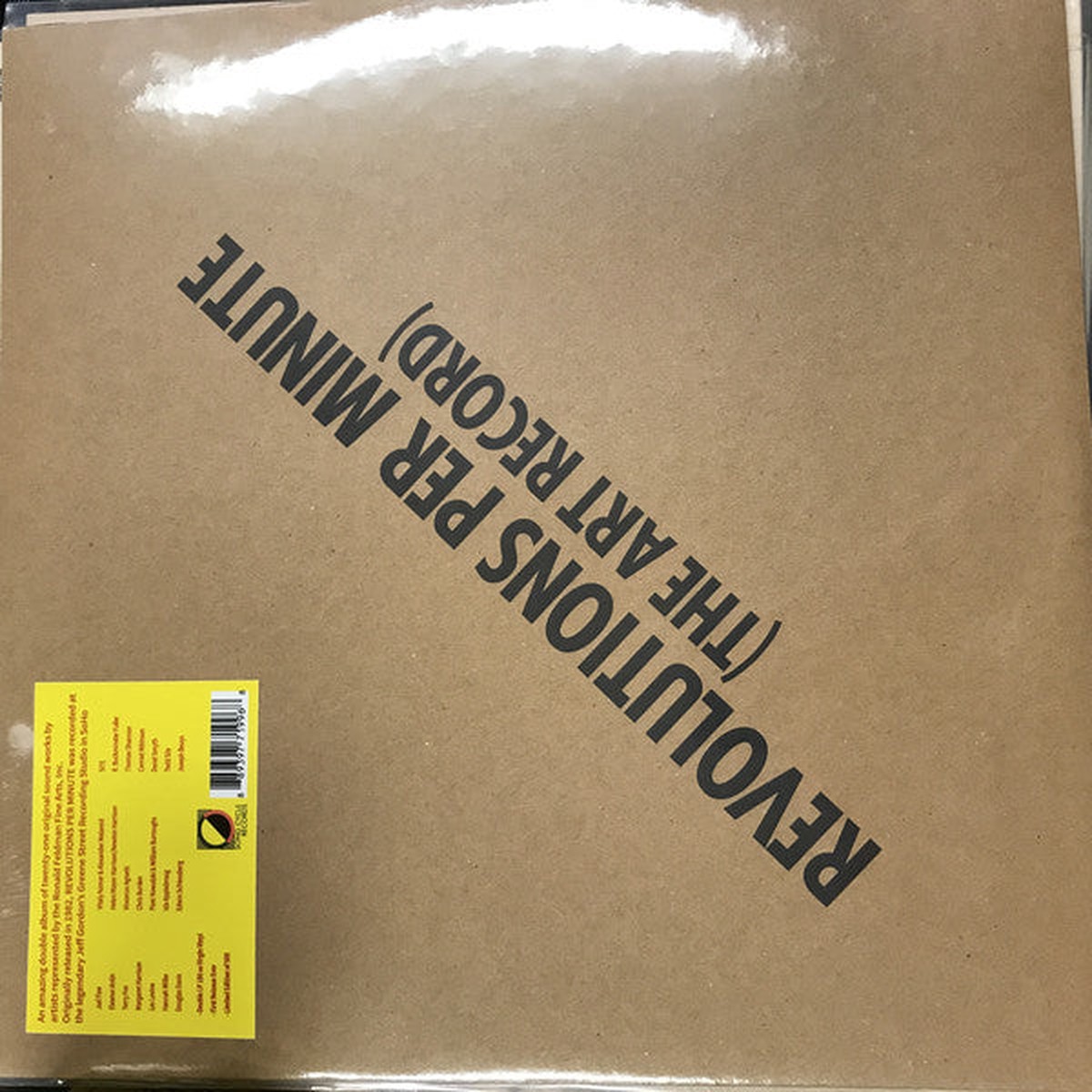 Various - Revolutions Per Minute (The Art Record) (2xLP Comp Ltd RE Gat) - NEW