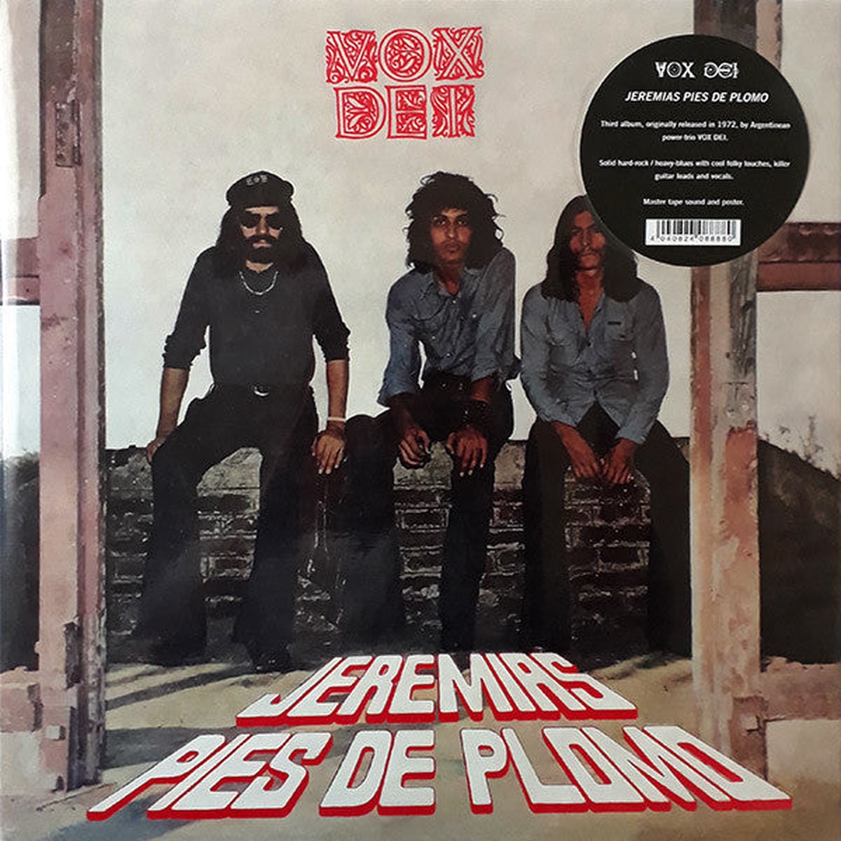 Vox Dei (2) - Jeremas Pies De Plomo (LP Album RE) - NEW