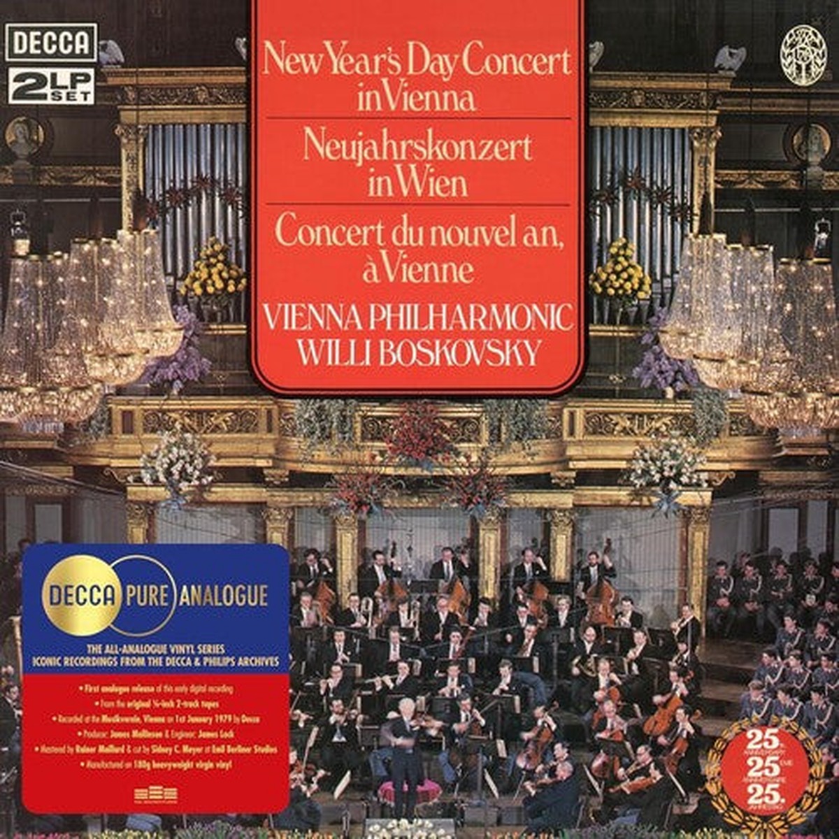 Wiener Philharmoniker - New Years Day Concert in Vienna 1979 Decca Pure Analogue Series