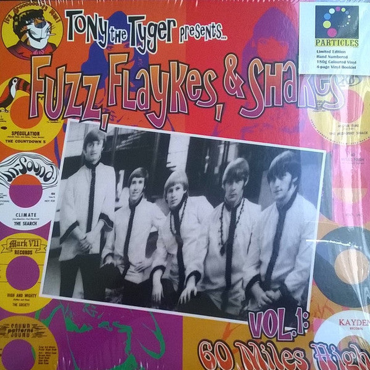 Various - Fuzz Flaykes Shakes Vol 1 60 Miles High (LP Comp Ltd Num RE Unofficial) - NEW