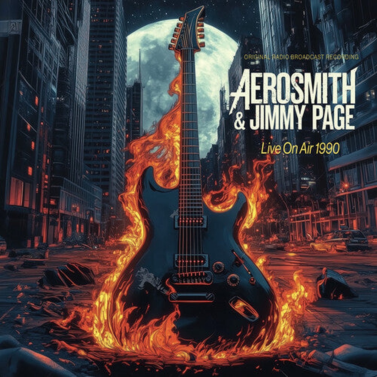 Aerosmith Jimmy Page - Live On Air 1990