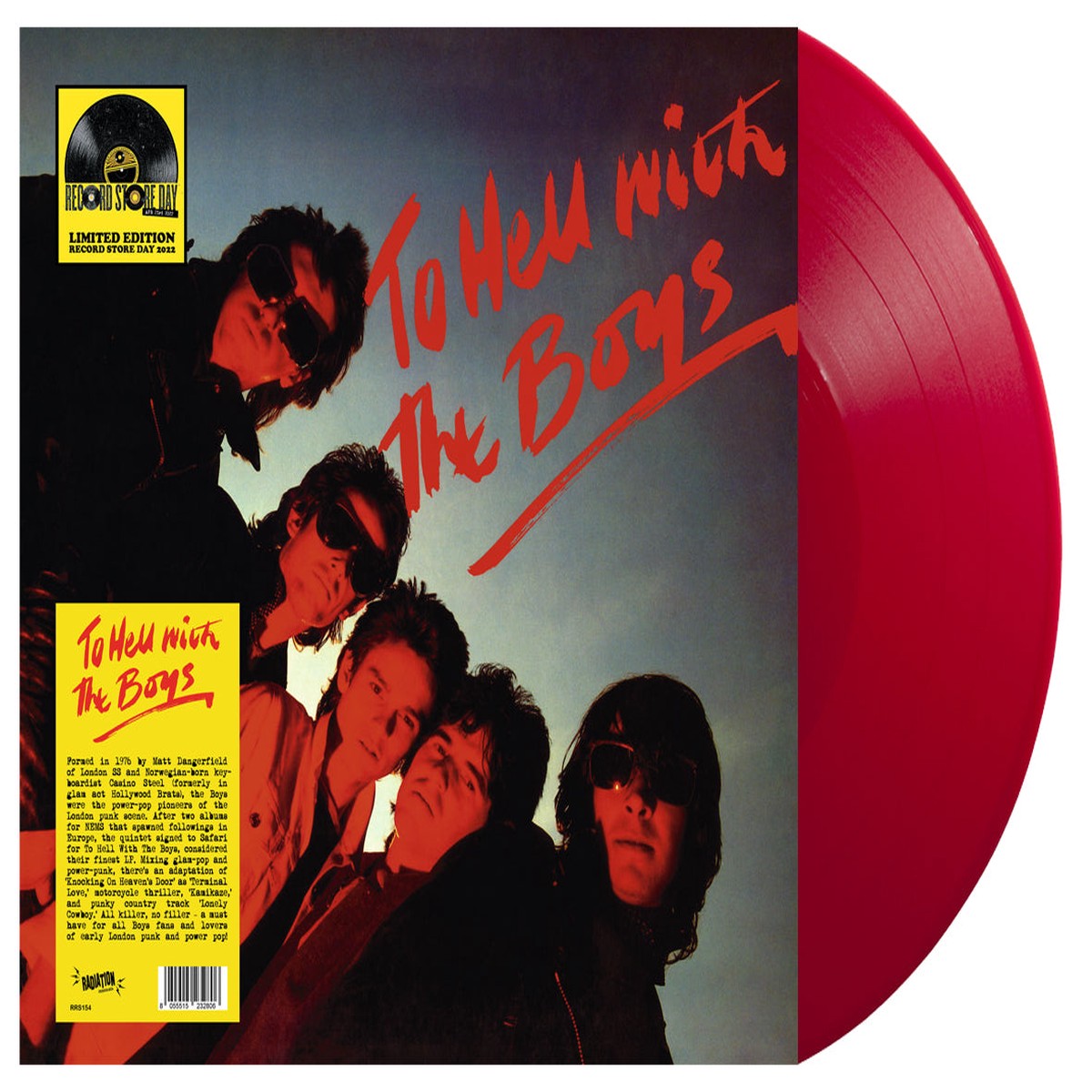BOYS - TO HELL WITH THE BOYS (LP ALBUM RED LTD RSD2022 RE) - NEW
