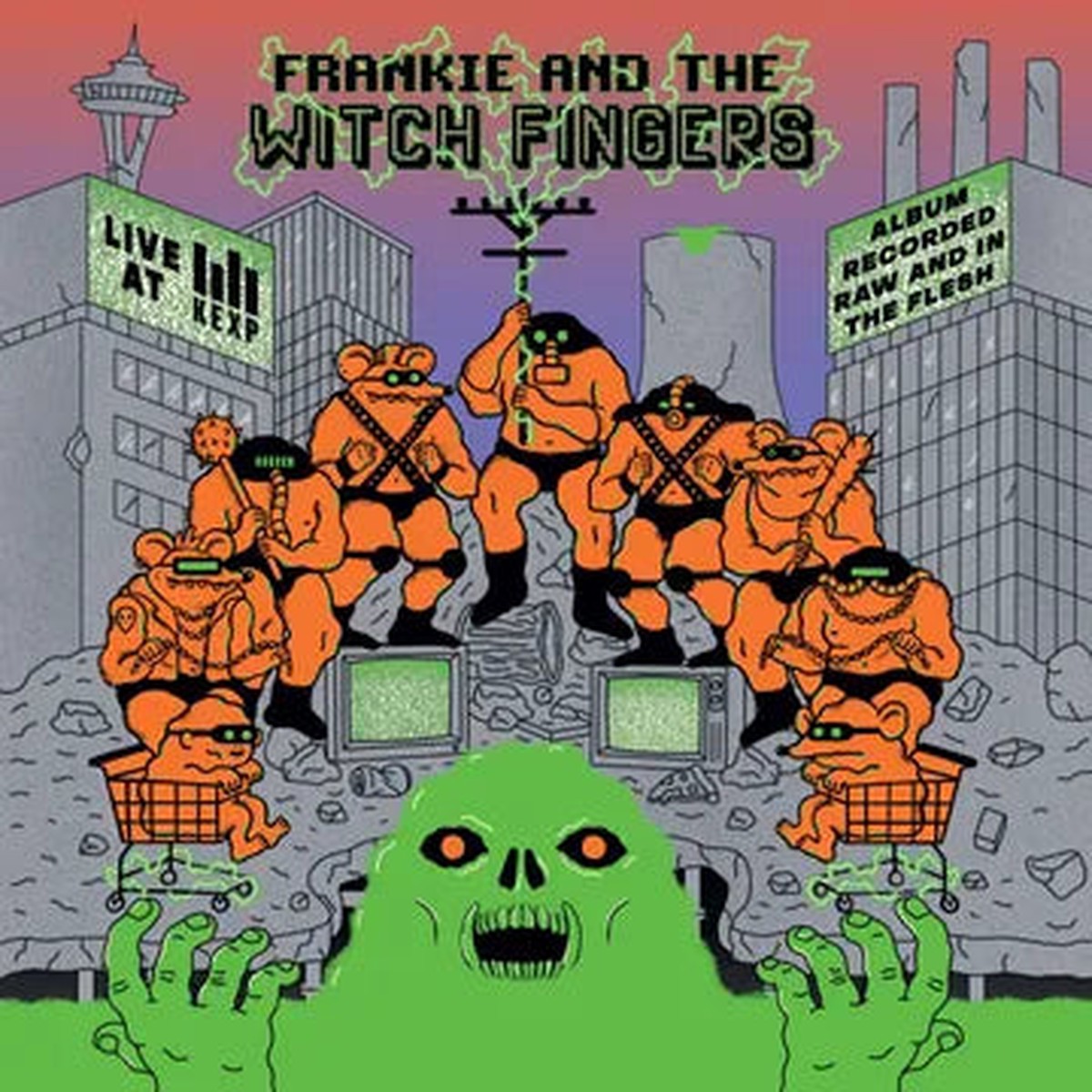 Frankie and the Witch Fingers - Live at KEXP Reactor Breach Splatter Vinyl