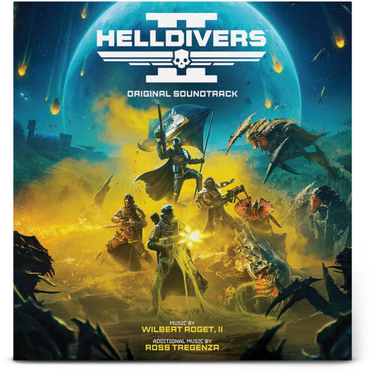 Wilbert Roget II - Helldivers 2 Original Soundtrack Yellow Vinyl