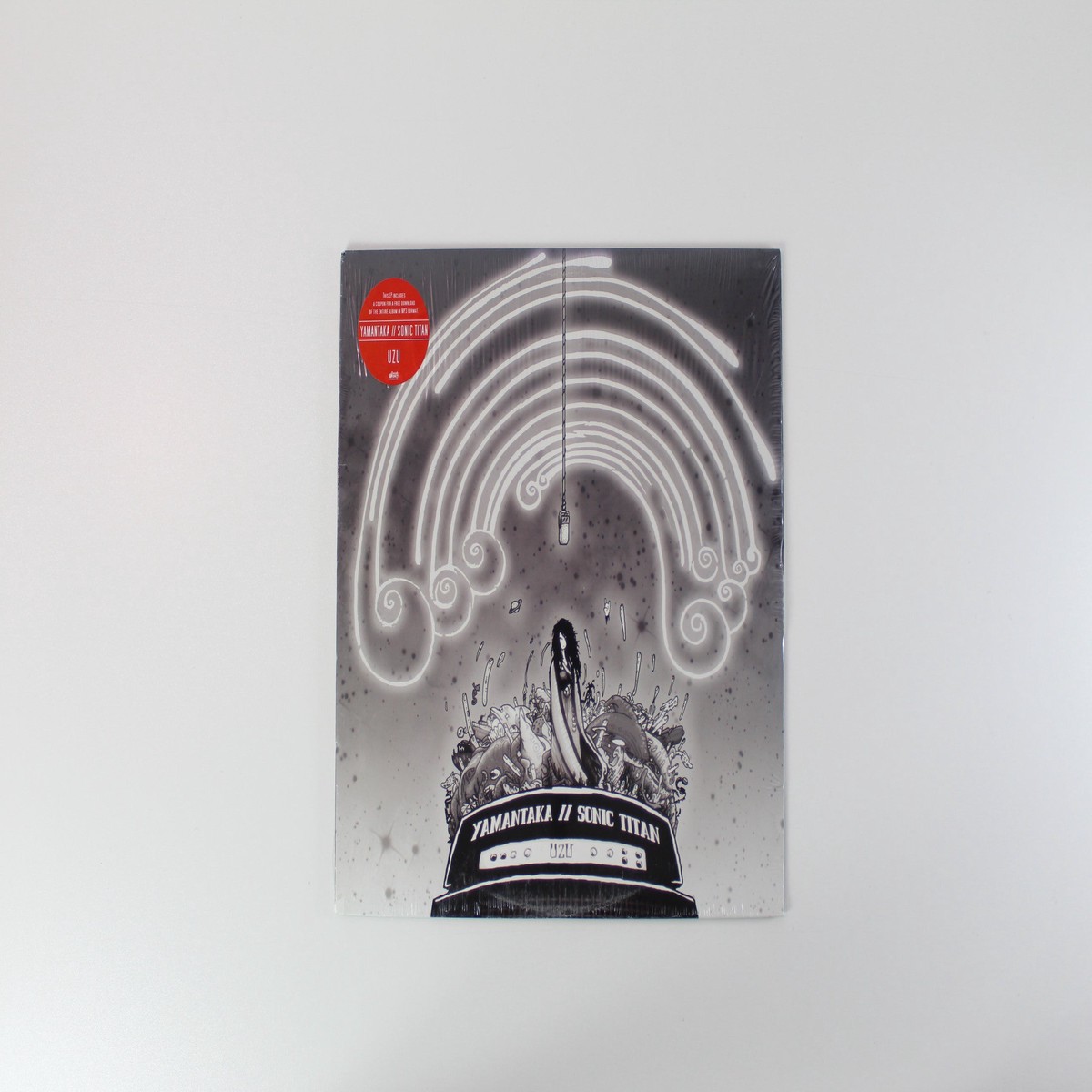 Yamantaka Sonic Titan - UZU Grey Marble Vinyl on Suicide Squeeze Sealed