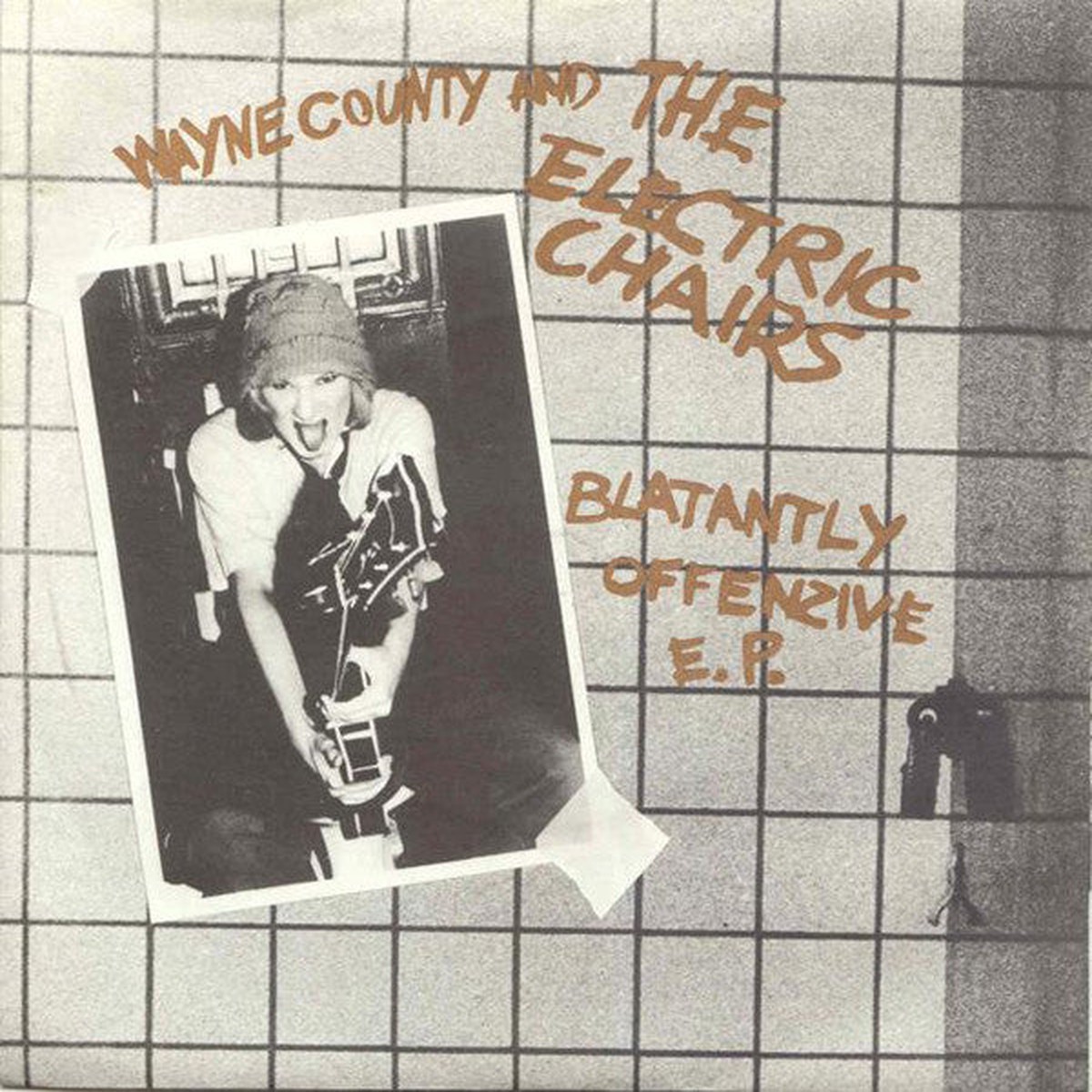 Wayne County And The Electric Chairs - Blatantly Offenzive EP (7 EP Gol) - USED