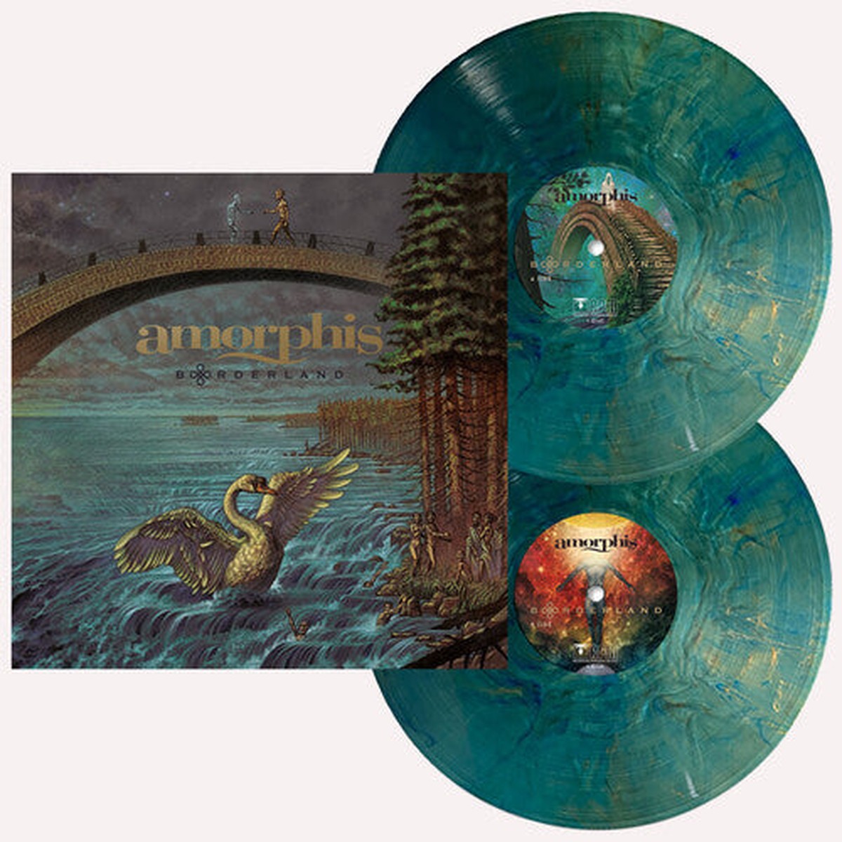 Amorphis - Borderland Indie-Exclusive Blue Green Marble Vinyl