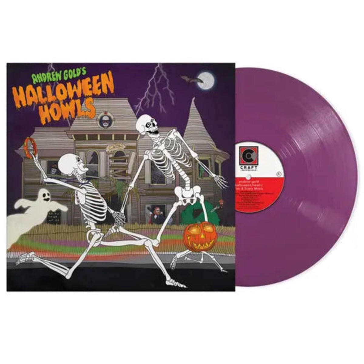 Andrew Gold - Halloween Howls Fun Scary Music Orchid Vinyl