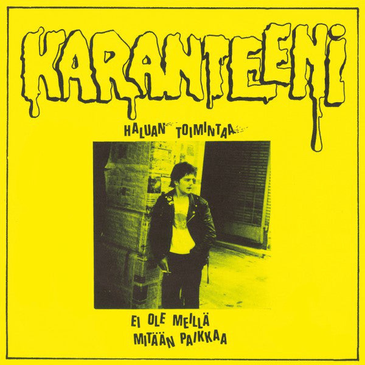 Karanteeni - Haluan Toimintaa (7 Single Ltd RE Yel) - NEW