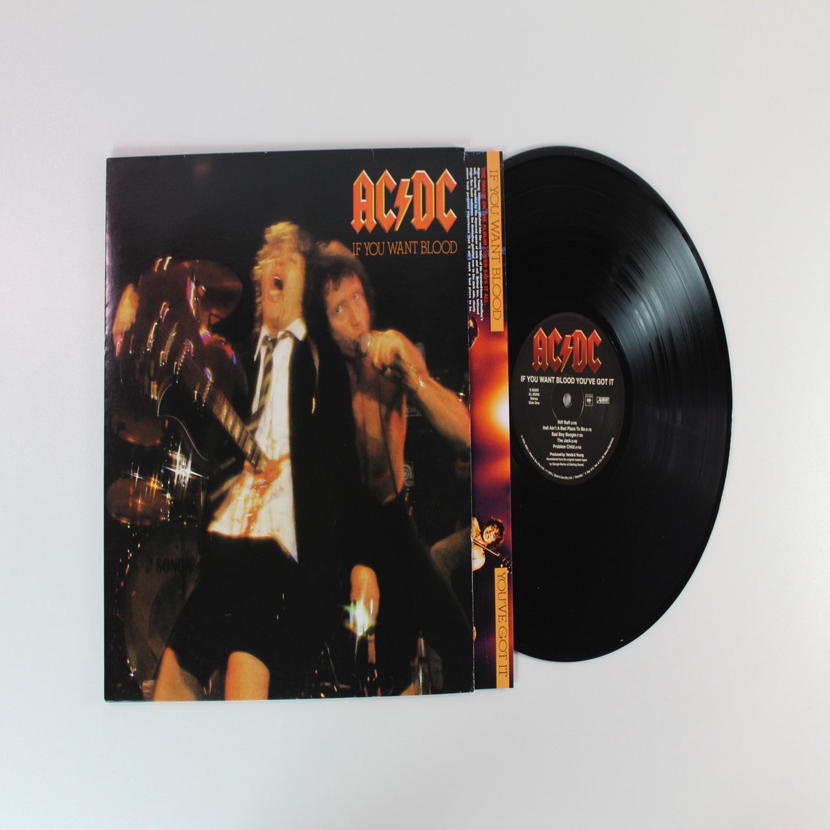 ACDC - If You Want Blood Youve Got It on Epic Reissue