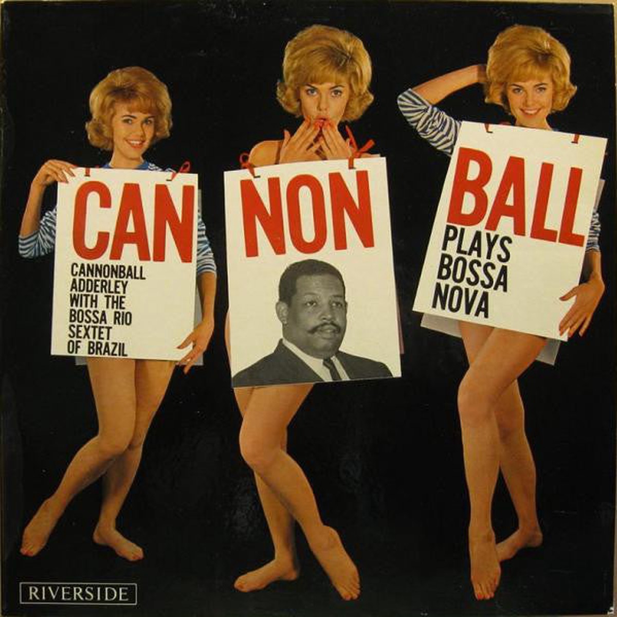 Cannonball Adderley With The Bossa Rio Sextet Of Brazil - Cannonball Plays Bossa Nova (LP Album Mono) - USED