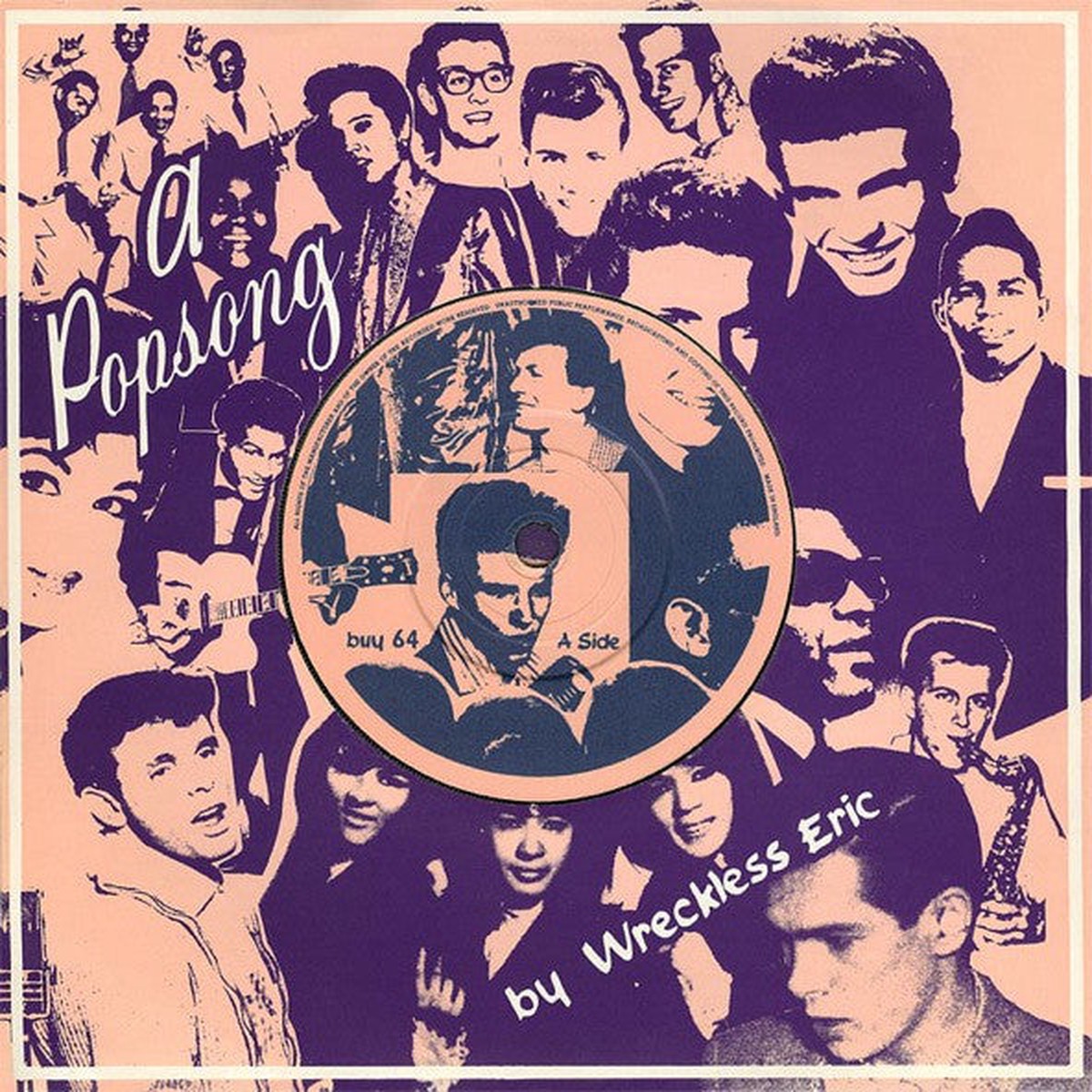 Wreckless Eric - A Popsong (7 Single) - USED