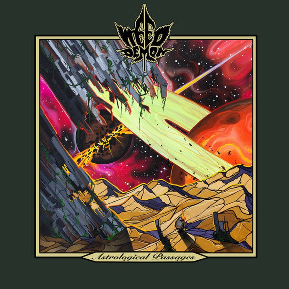 Weed Demon (2) - Astrological Passages (LP Album Ltd Mar) - NEW