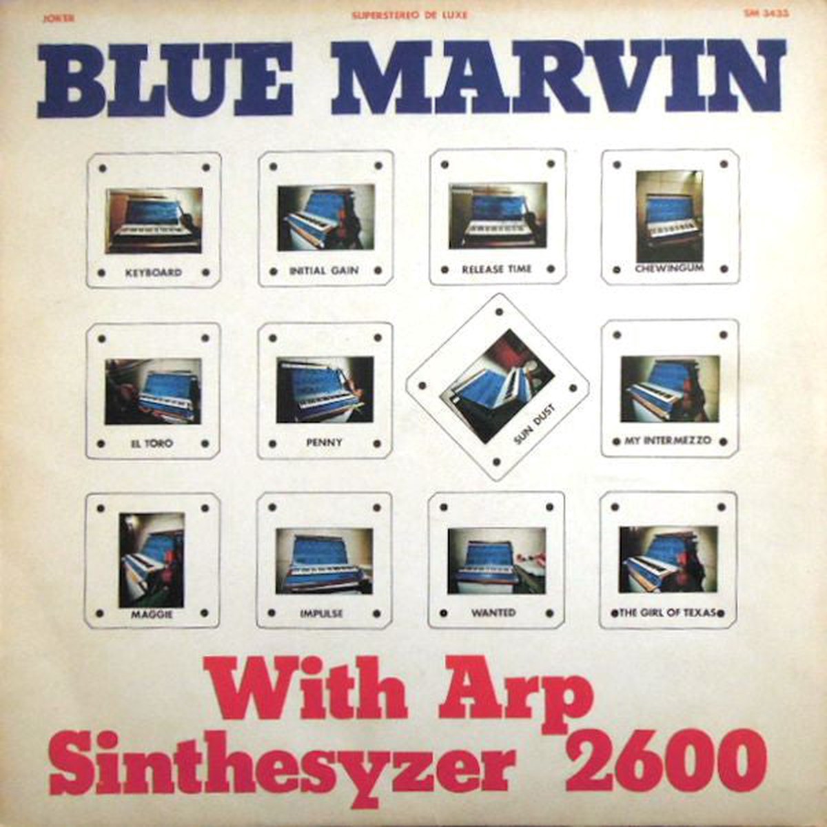 Blue Marvin - With Arp Sinthesyzer 2600 (LP Album) - USED