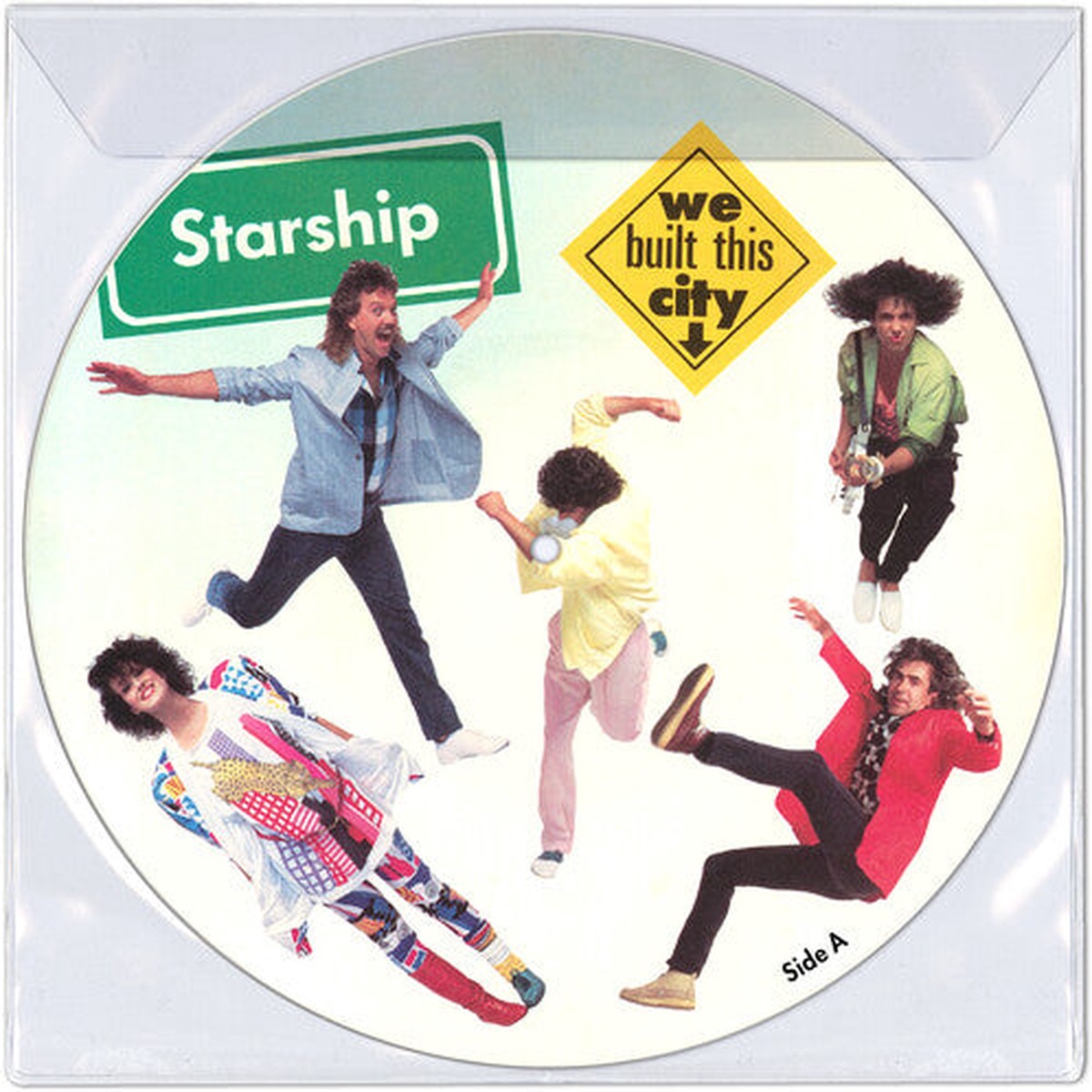 Starship - We Built This City Picture Disc