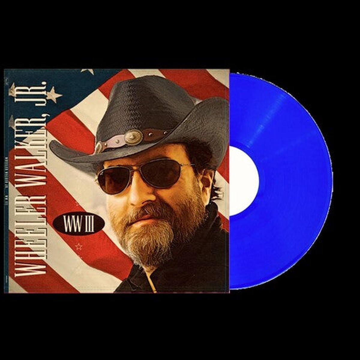 Wheeler Walker Jr - WWIII True Blue Vinyl