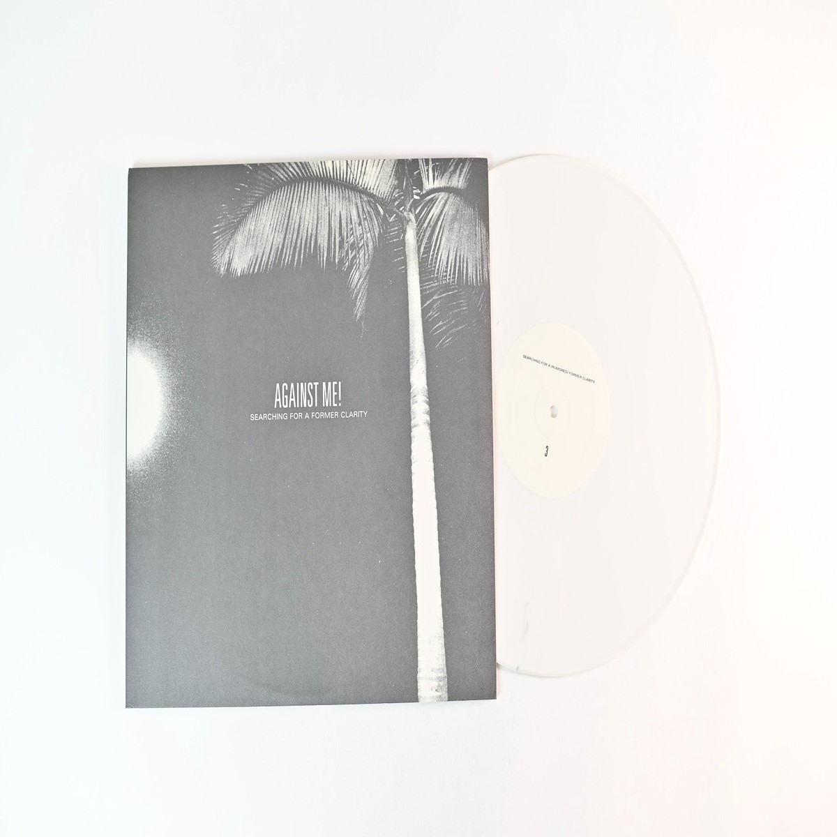 Against Me - Searching For A Former Clarity on Fat Wreck Chords Black White Vinyl Reissue
