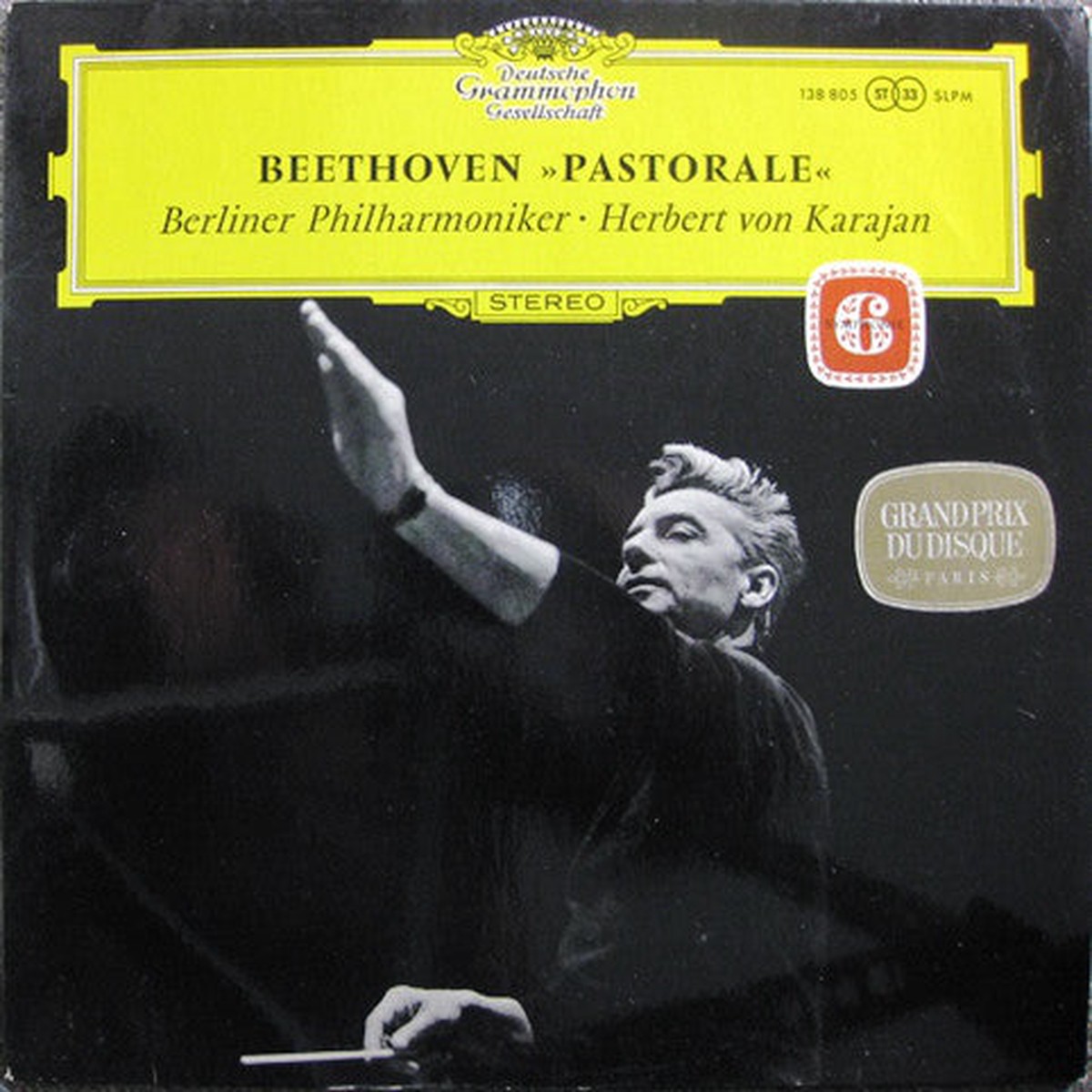 Beethoven Berliner Philharmoniker Herbert von Karajan - Pastorale (LP RP) - USED
