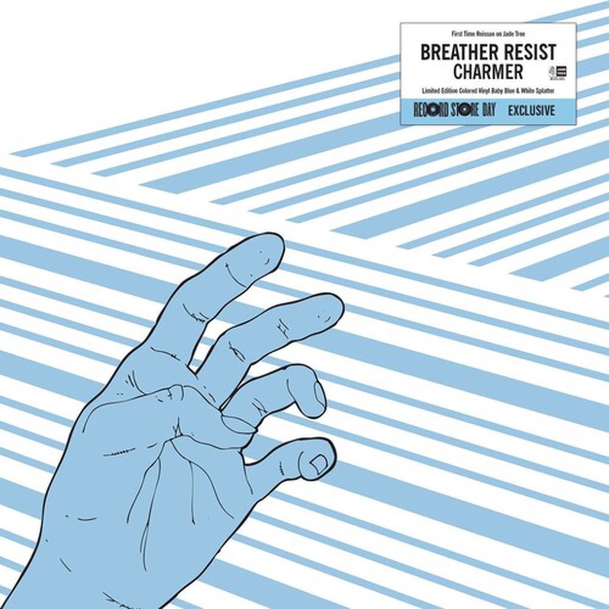 Breather Resist - Charmer Blue W White Splatter Vinyl