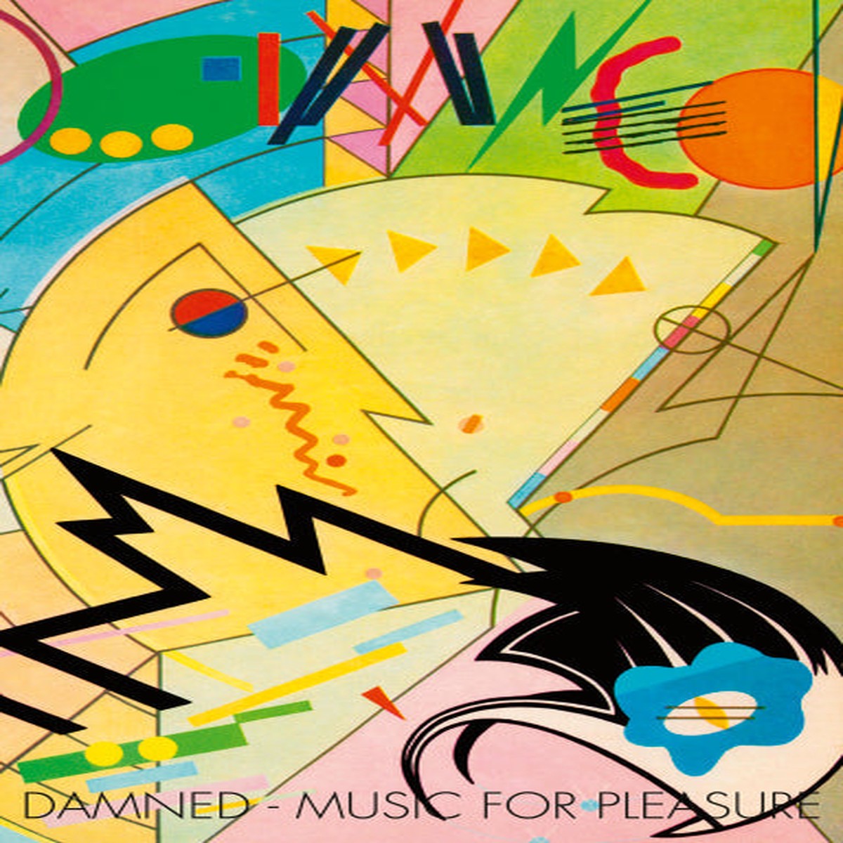 DAMNED - MUSIC FOR PLEASURE (Cass Album) - NEW
