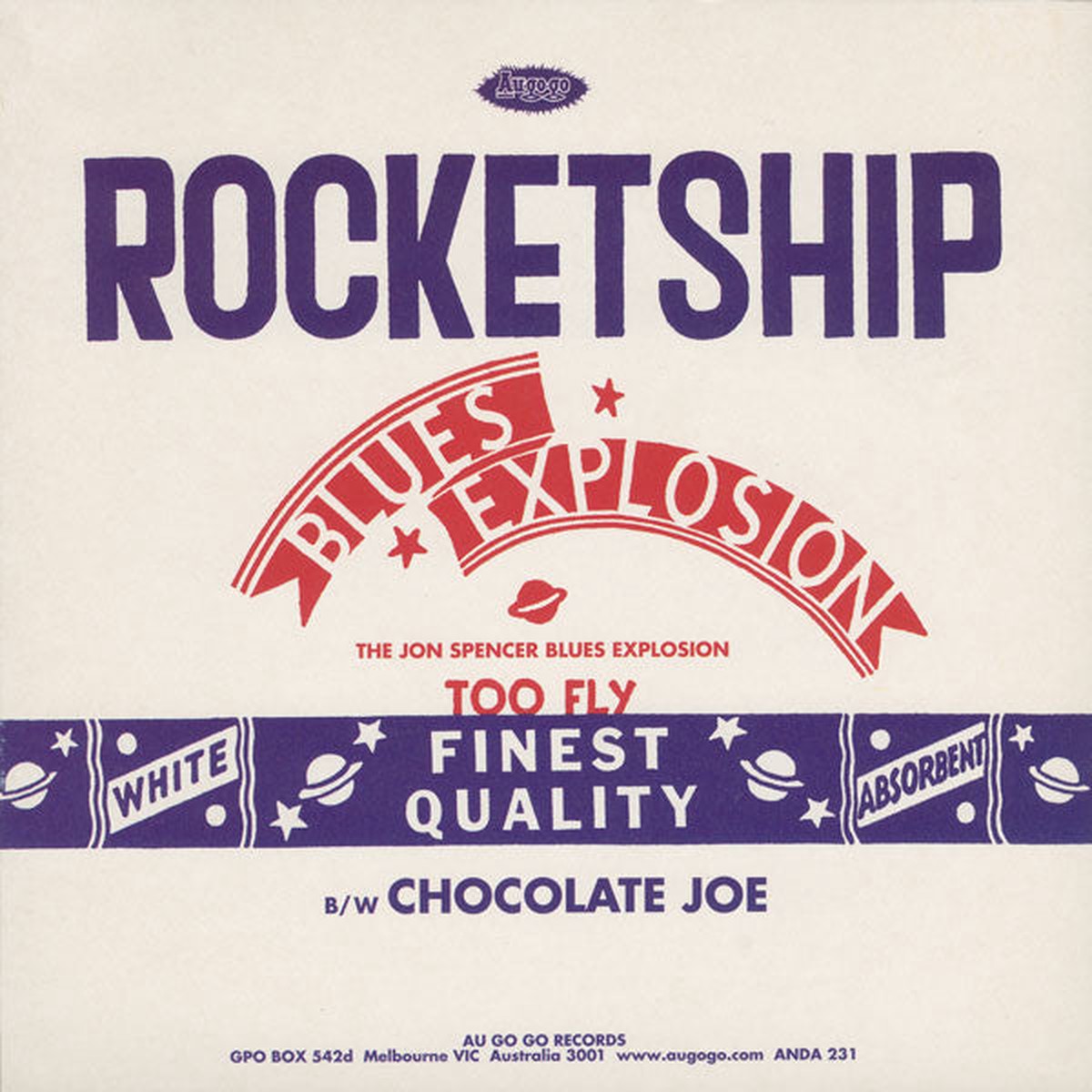 The Jon Spencer Blues Explosion - Rocketship Chocolate Joe (7 Single) - USED