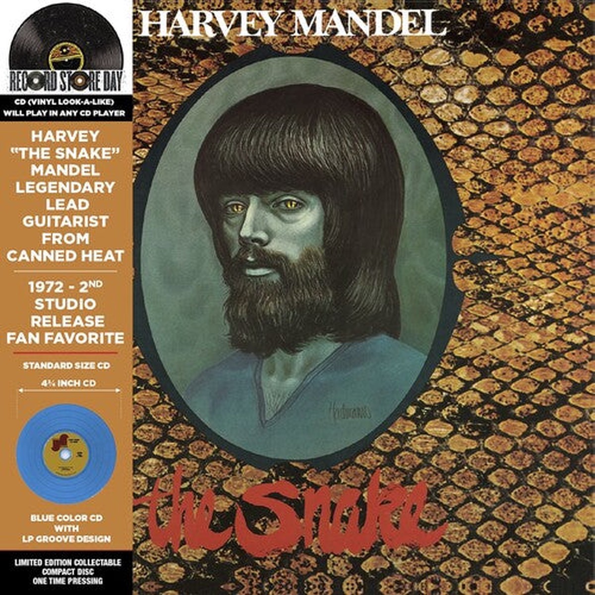 Harvey Mandel - The Snake CD