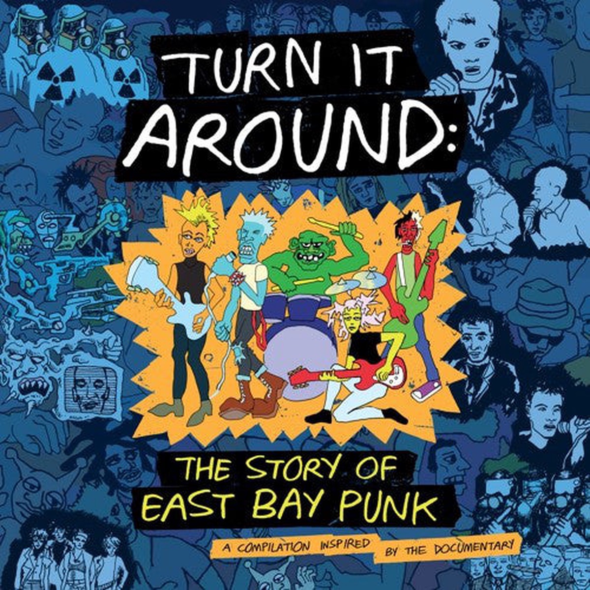 Various - Turn It Around The Story Of East Bay Punk (2xLP Comp Blu) - NEW
