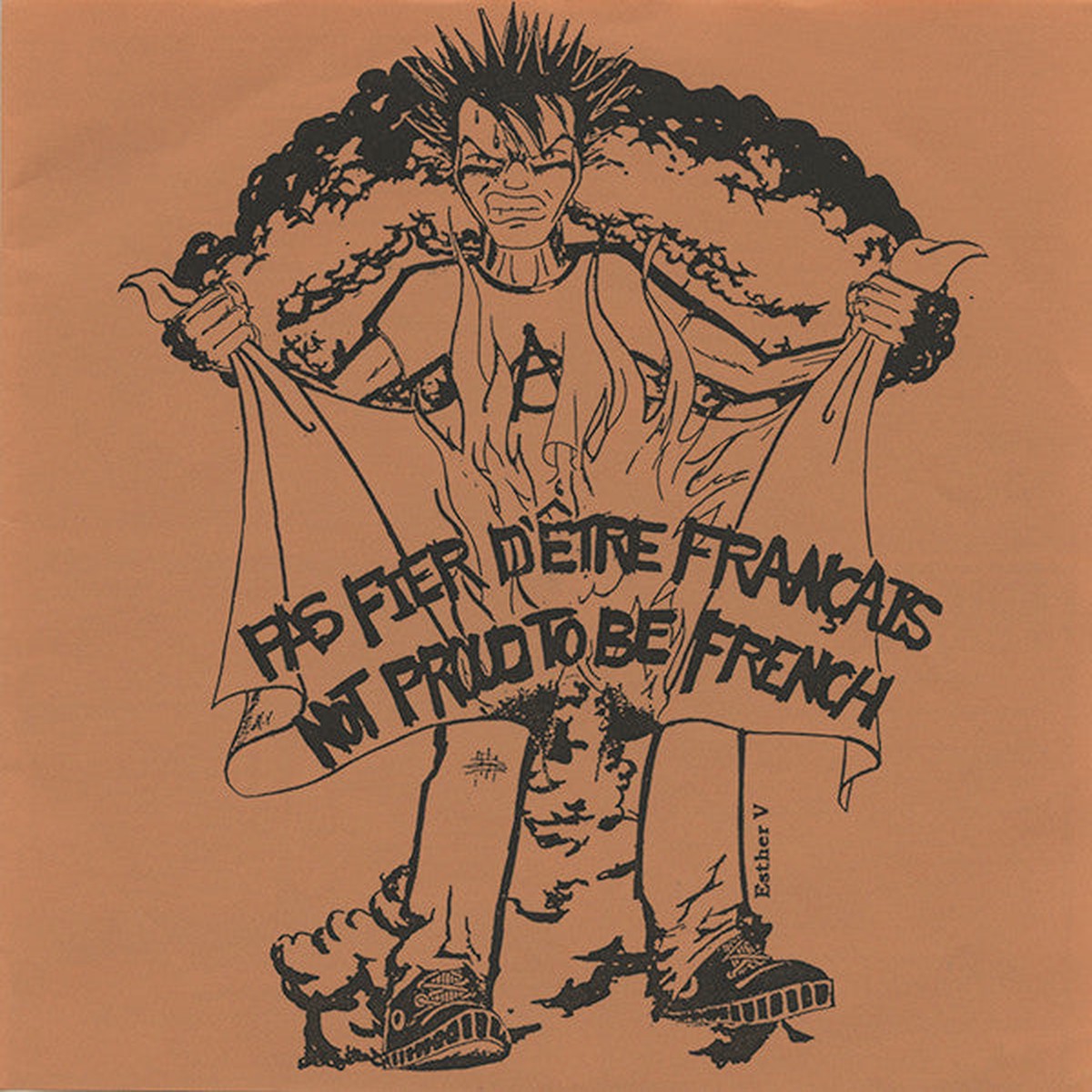 Various - Pas Fier Dtre Franais - Not Proud To Be French (7 EP Bro) - USED