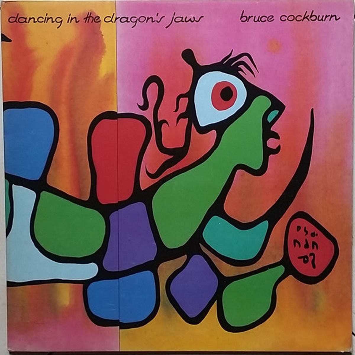 Bruce Cockburn - Dancing In The Dragons Jaws (LP Album Gat) - USED