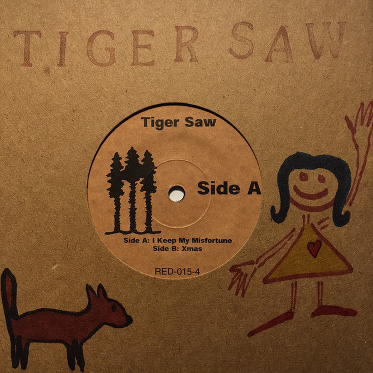 Tiger Saw - I Keep My Misfortune Xmas (7 Single Ltd) - USED